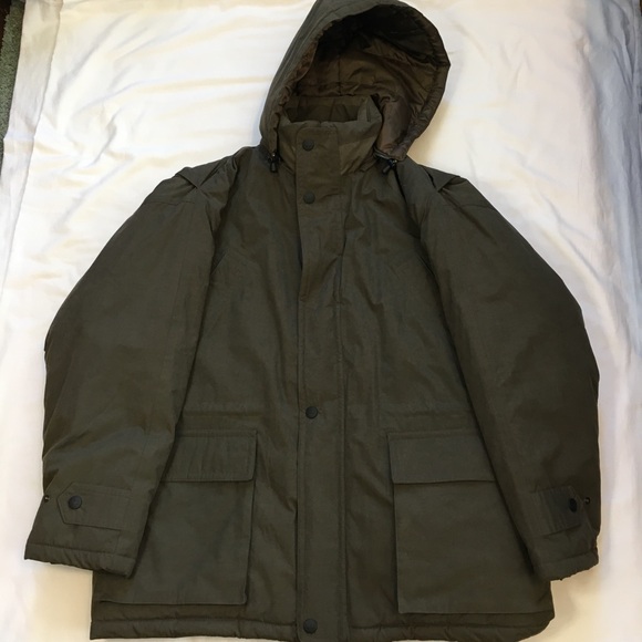 RFT RAINFOREST All Weather Coated Cotton Insulated Hooded Puffer Coat, 2X - Picture 8 of 13